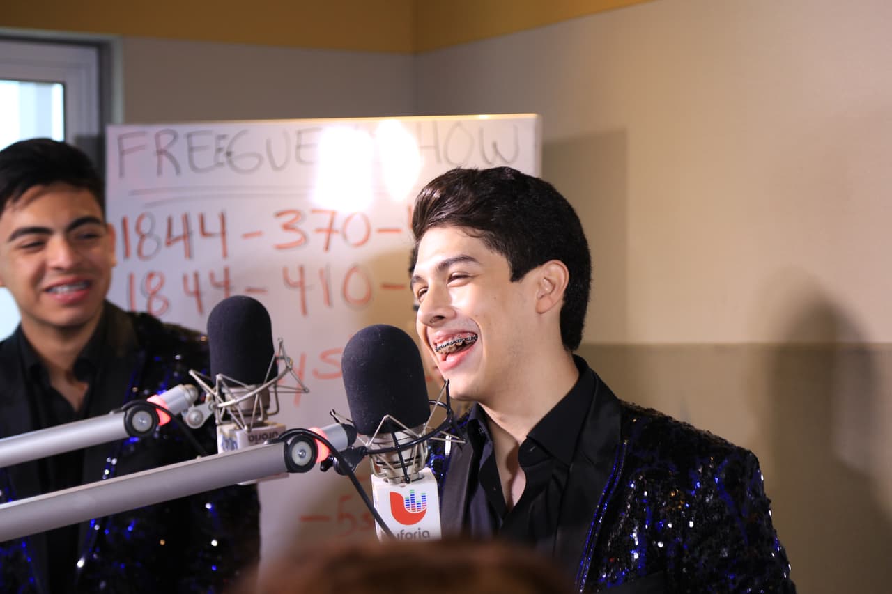 Sin duda, Cornelio Vega Jr. tiene mucho talento y así lo demostró durante su visita.