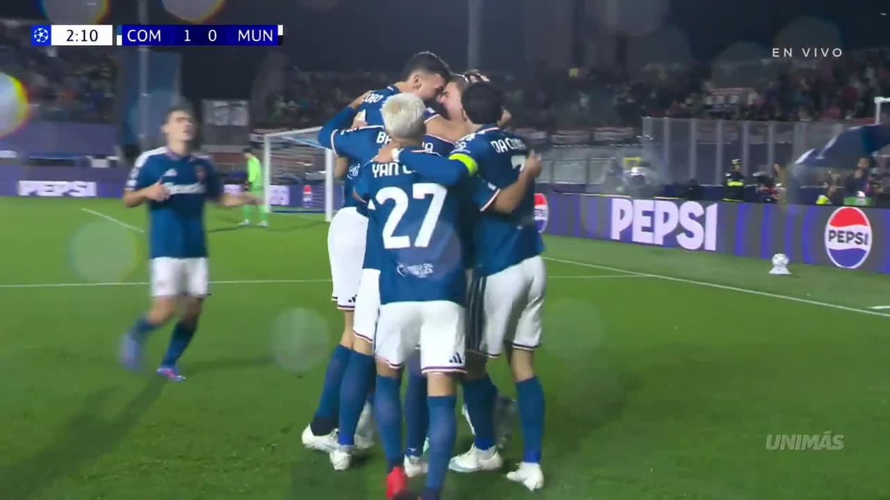 ¡Golazo de Nico Paz! ¡Vaya obra de arte para el 1-0!