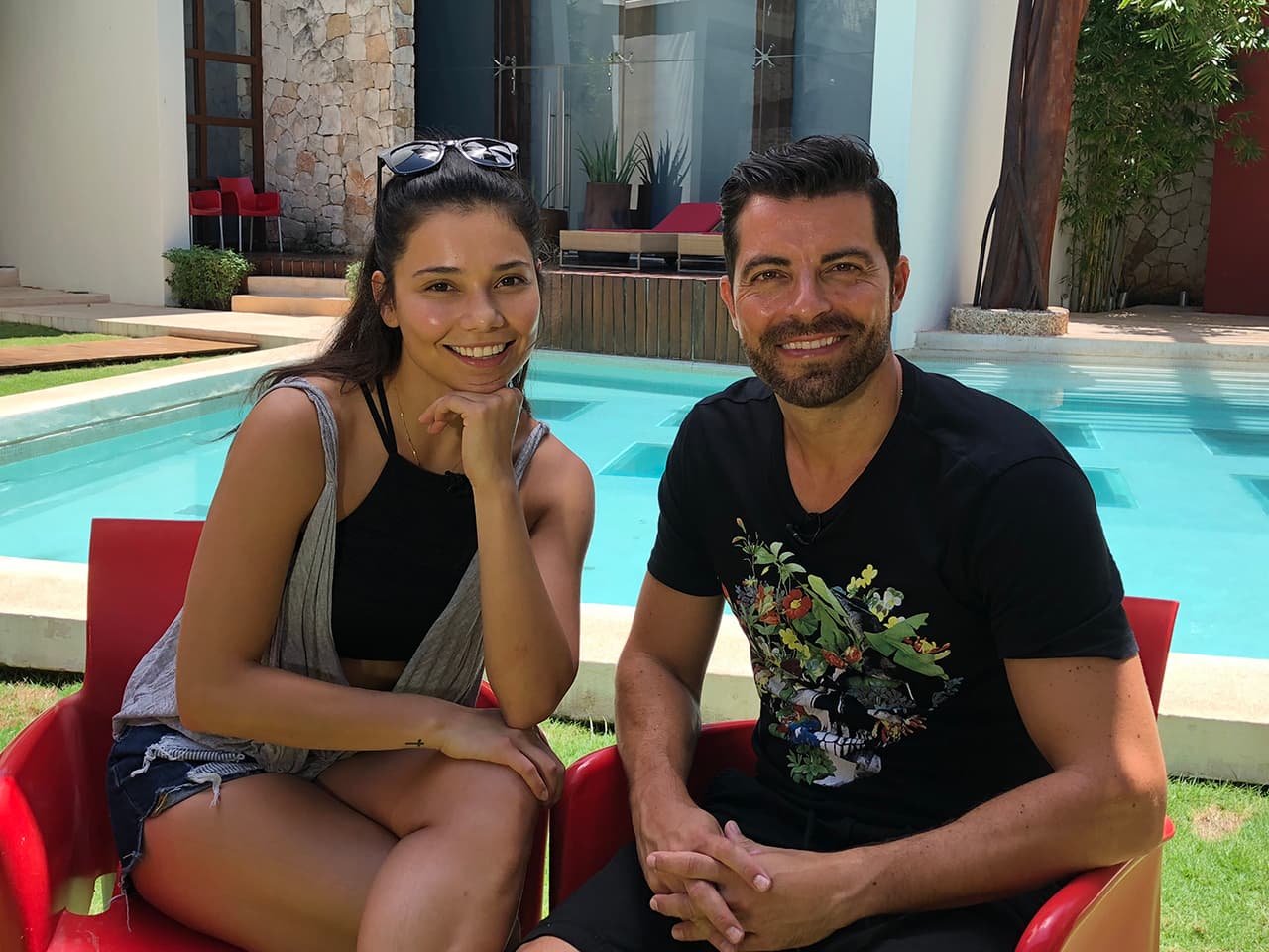 Pero Marina Ruiz aún continúa. Antonio tuvo una breve entrevista con ella días antes de entrar a la competencia.