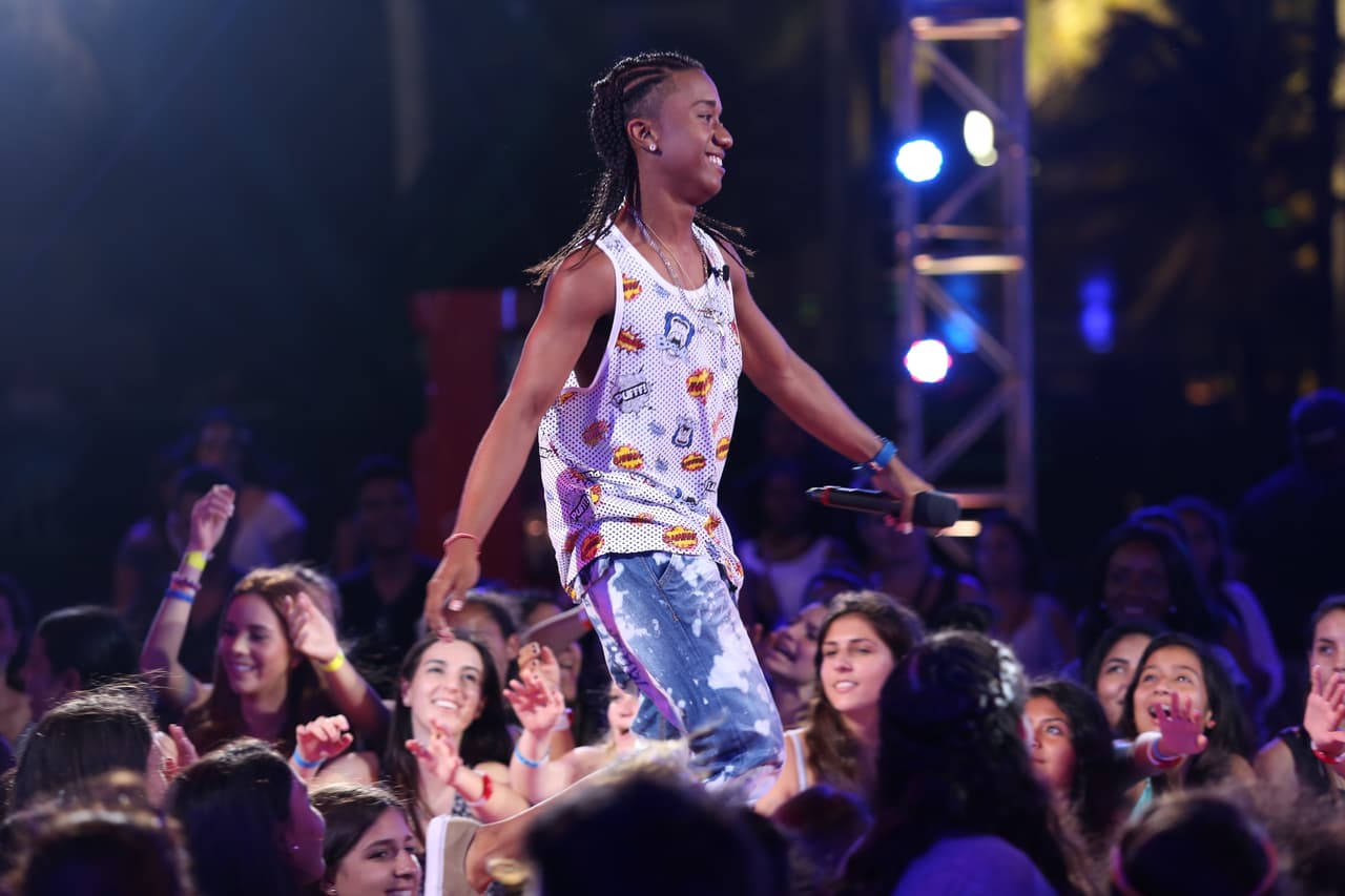 Los jueces quedaron encantados con el flow de Aaron. Una de las cosas que más nos gustó de Aaron fue su energía y cómo usa la música para escapar las malas influencias.