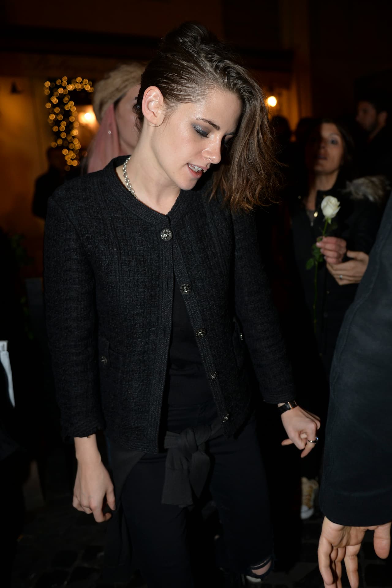 Dos "comadres" de fiesta romana...