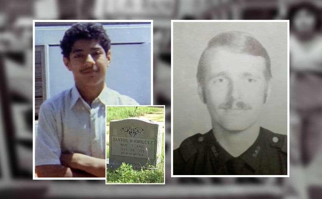 En 1973 el 
<b>asesinato de Santos Rodríguez </b>enojó a la 
<b>comunidad hispana de Dallas</b>. El oficial 
<b>Darrell L. Cain asesinó al menor Santos Rodríguez, de 12 años,</b> jugando "
<b>ruleta rusa"</b> donde le pedía confesar que había robado 8 dólares de una caja registradora. También detuvo a David Rodríguez, hermano de Santos, ambos estaban esposados en un auto, y dejaron así el cuerpo del menor de 12 años.