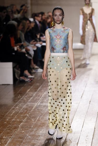 Las transparencias con este estampado se convierten en una excelente opción para lucir muy 'chic'.