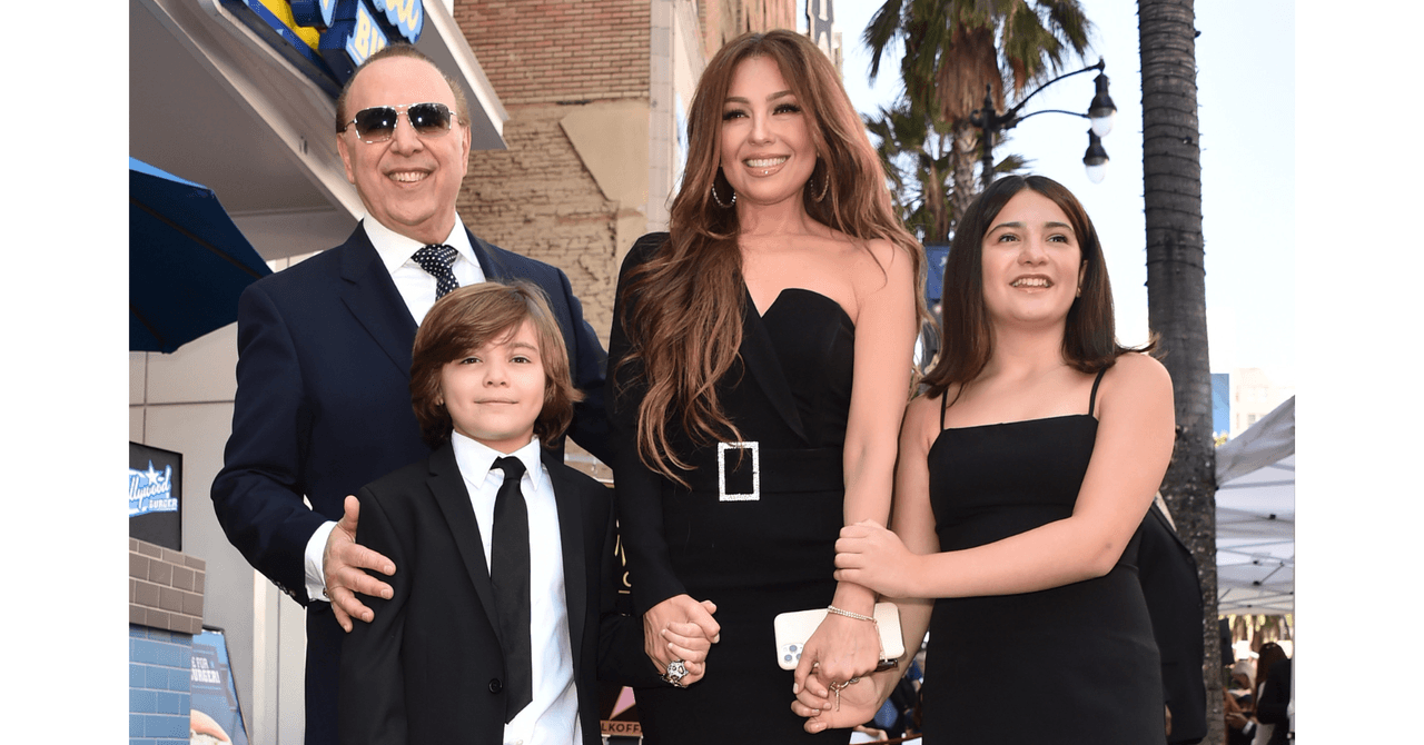 Thalía, Tommy Mottola y sus hijos
