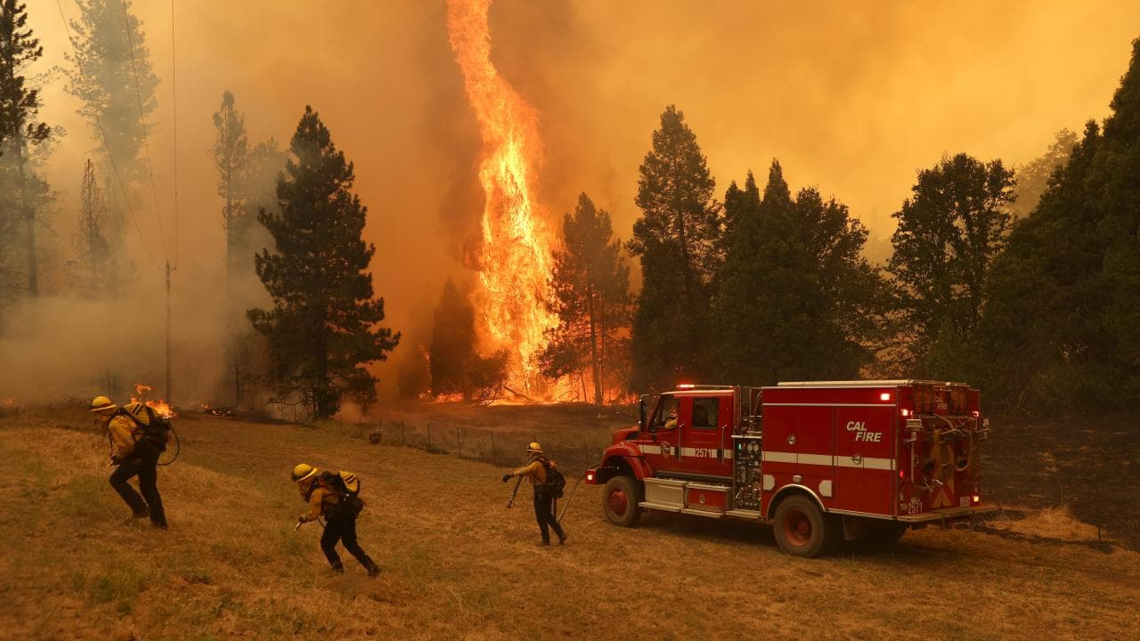 El incendio ‘Roble’ se inició el viernes en el condado Mariposa muy cerca del Parque Nacional de Yosemite. Ha arrasado hasta este domingo cerca de 12,000 acres, según las autoridades. 
<a href="https://www.univision.com/noticias/mundo/que-llevarias-tras-incendio-casa-fotos">Sigue las últimas noticias en Univision. </a>