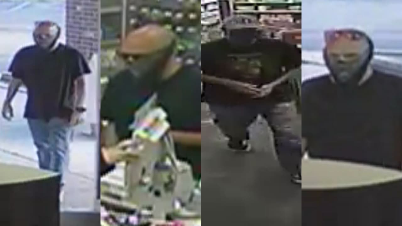 Buscan a un hombre acusado de robar tres locales comerciales en Gwinnett 