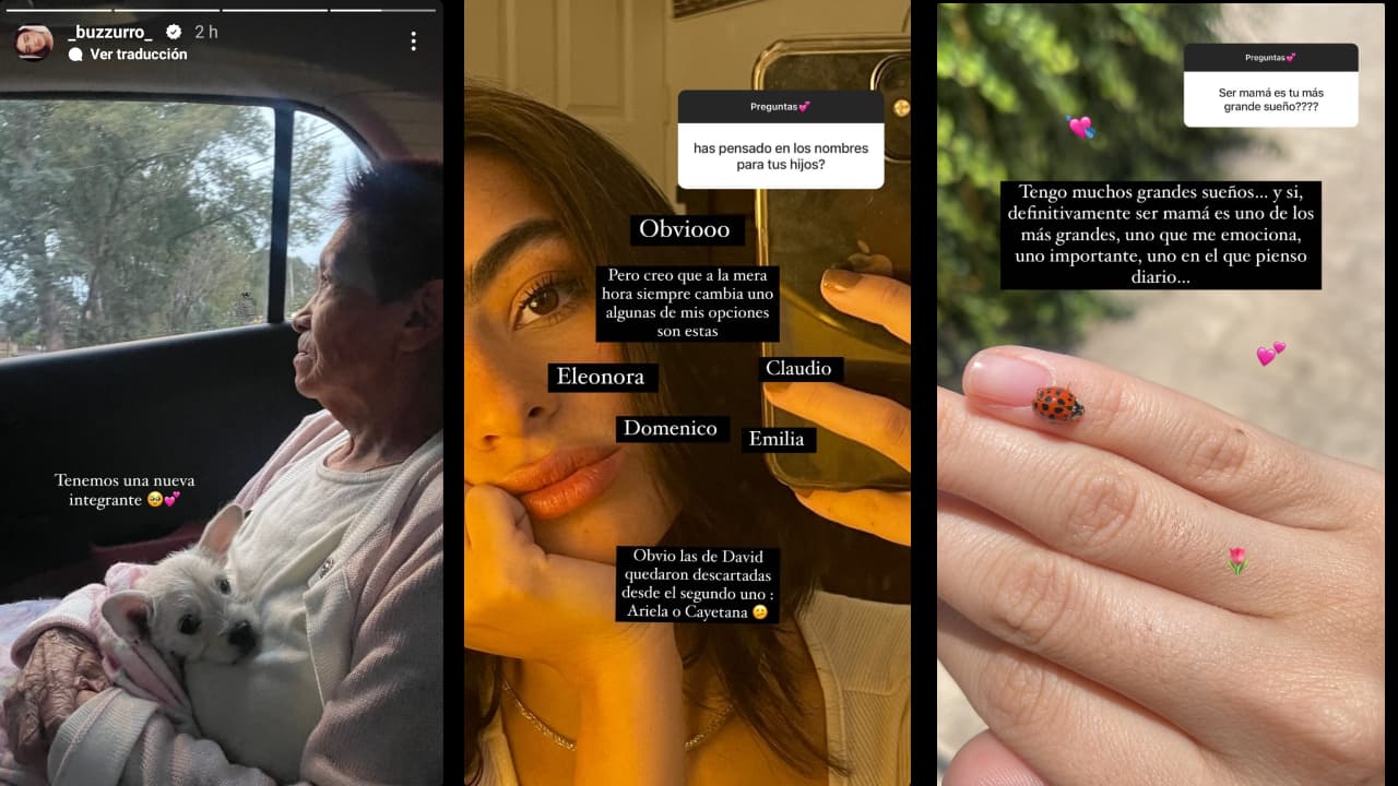 Valentina Buzzurro habla de su futuro bebé y su sueño de ser mamá