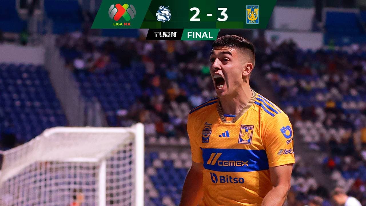 ¡Y sin Gignac! Tigres rompe ilusiones del Puebla con remontada