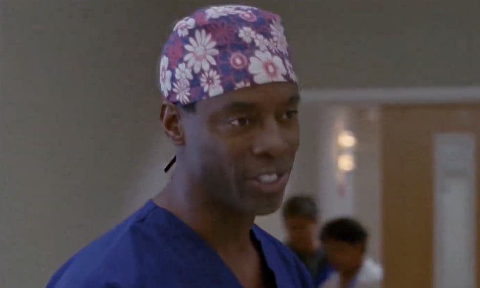 <b>Isaiah Washington </b>
<br>Preston Burke, el personaje de Washington, era un cirujano cardiotorácico perfeccionista que tenía una relación con la doctora Cristina Yang.
<br>