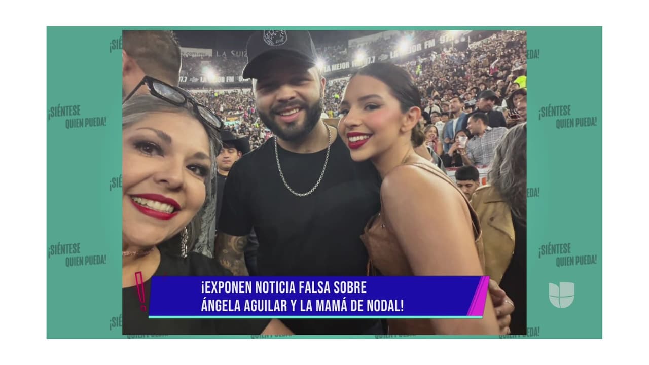 Ella es la mujer con la que habrían confundido a la mamá de Nodal.