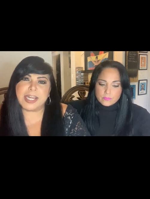 Ambas son hijas de Lila Morillo, quien conoció al venezolano en el año 1965.
<br>