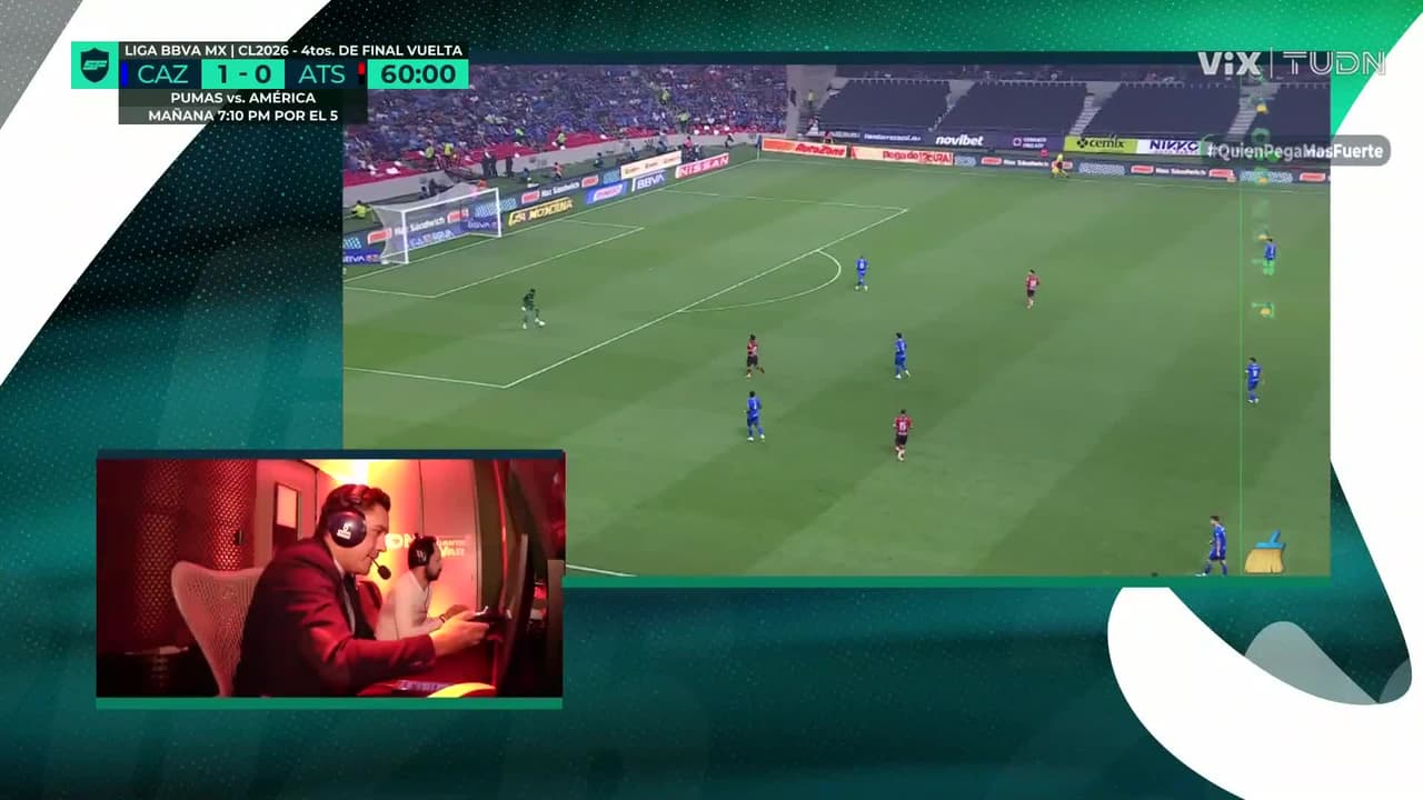 El 'Cantante' Guerrero señala un grave error de Katia Itzel García en el Cruz Azul vs. Atlas