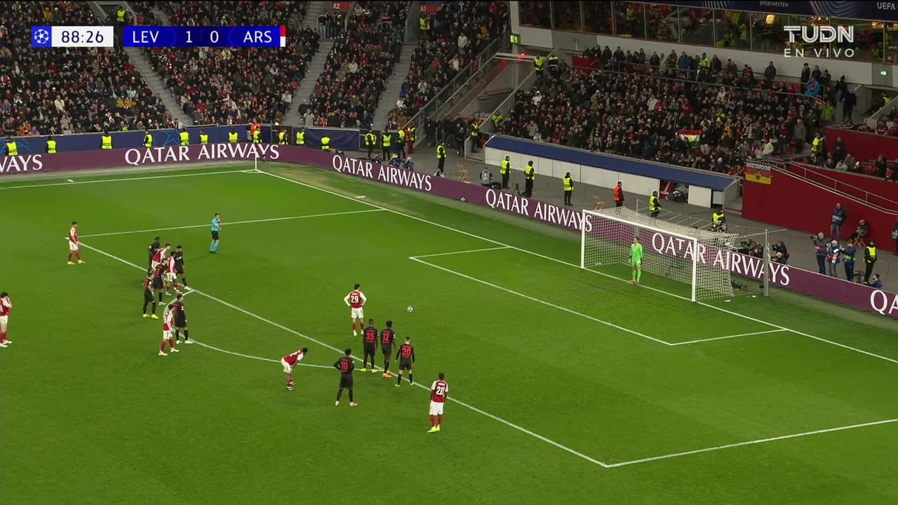 ¡GOL!  anota para Arsenal. Kai Havertz