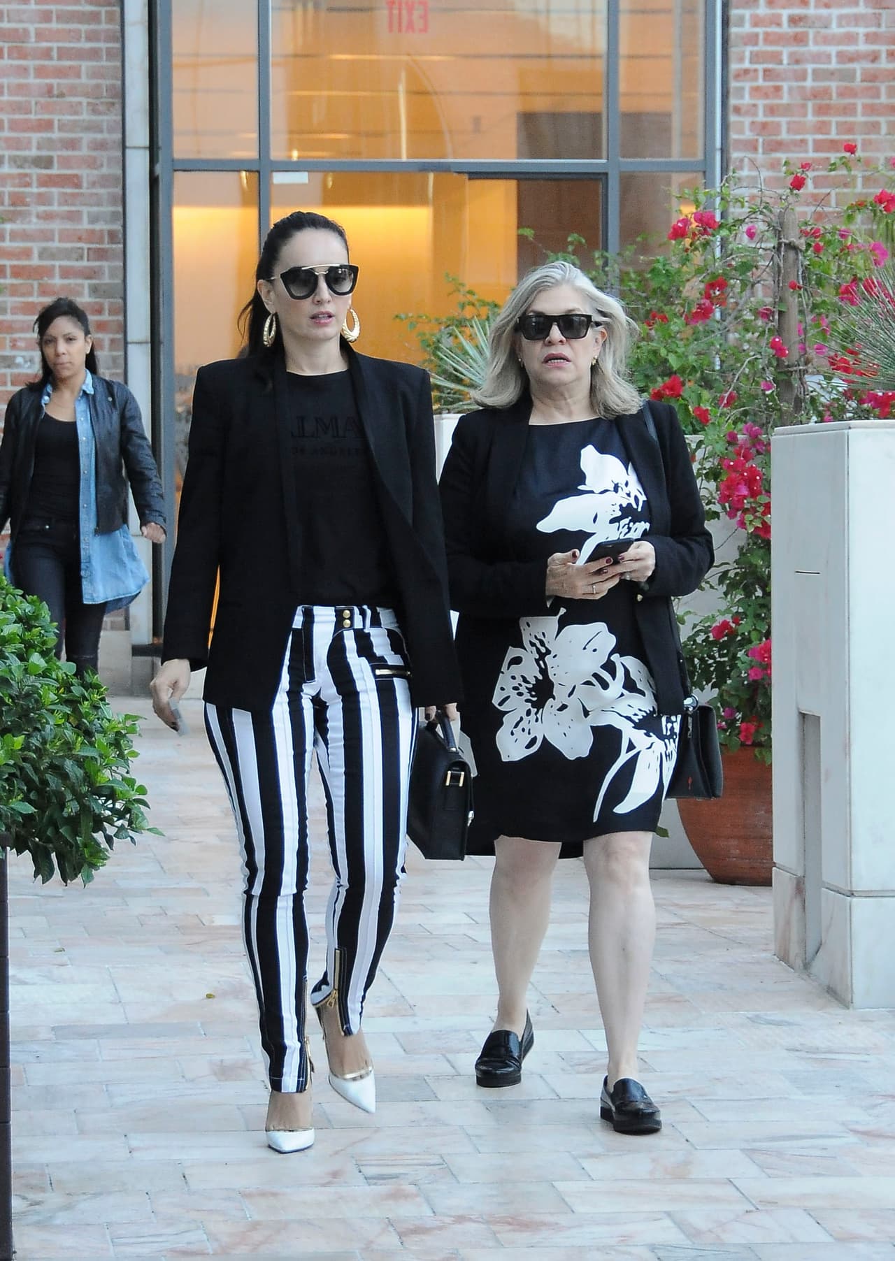 Fue un tranquilo día de 'shopping' en LA.