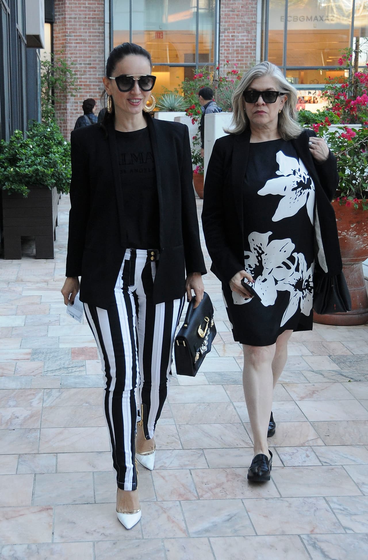 Ana salió a pasear en Beverly Hills.