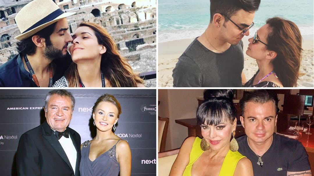 El amor no tiene edad para estas parejas de actores