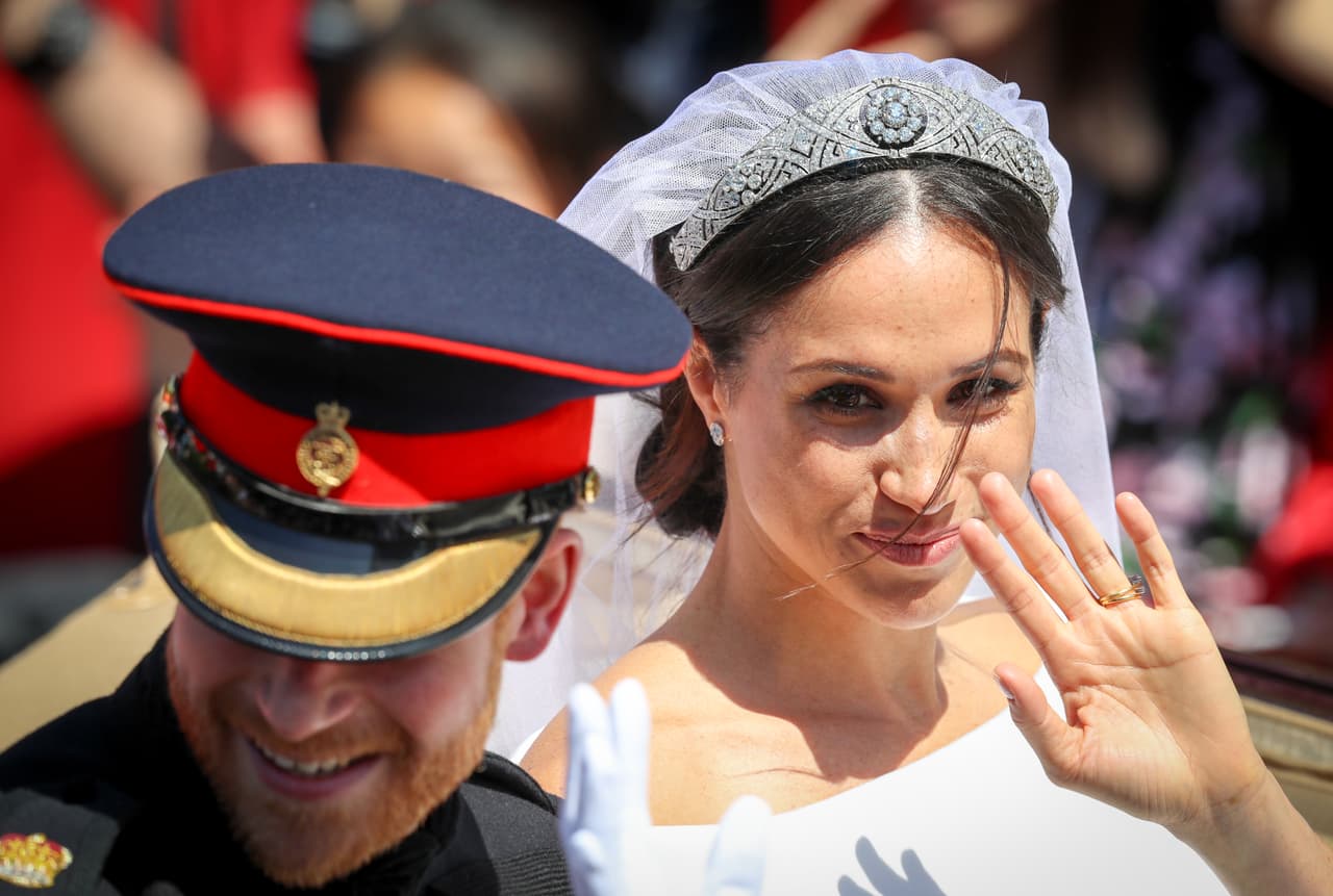 El pelo y maquillaje de la novia eran, tal y como se esperaba, simples.