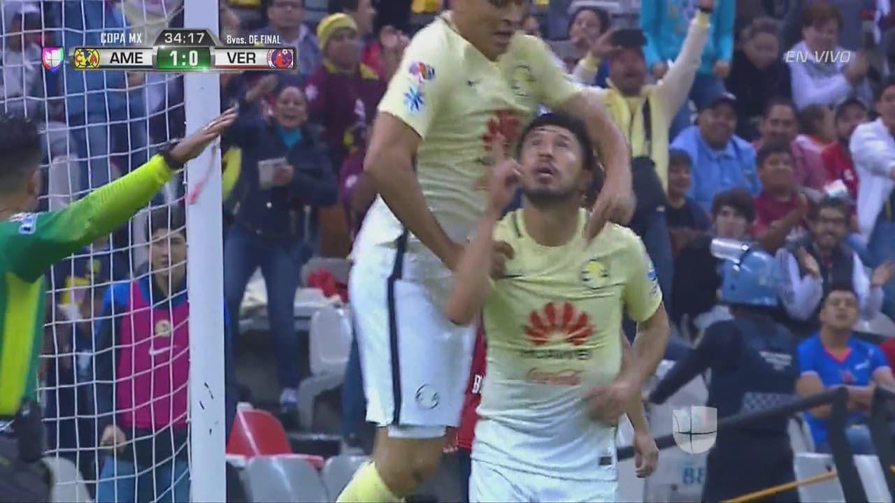 Con lo justo, América avanza a cuartos de final a costa del Veracruz