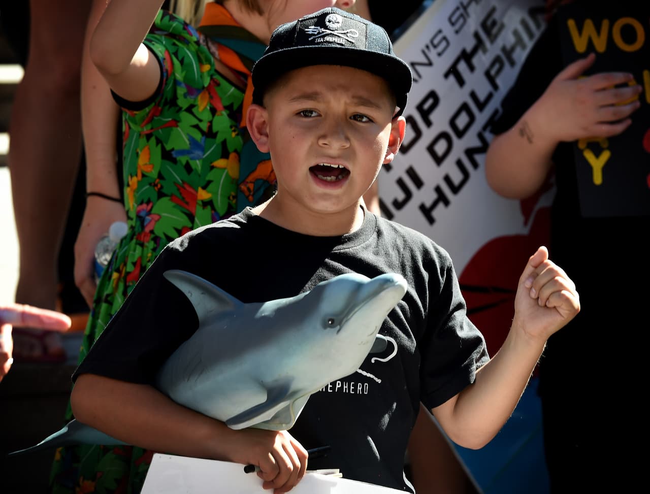 Activistas de todo el mundo y las edades han expresado su descontento desde hace años. Esta es una manifestación del 2014.