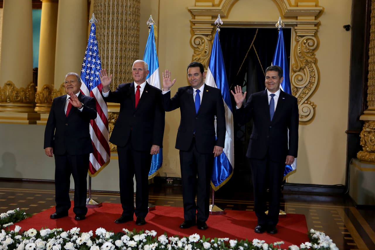 “Hold onto your children,” Pence tells Central Americans