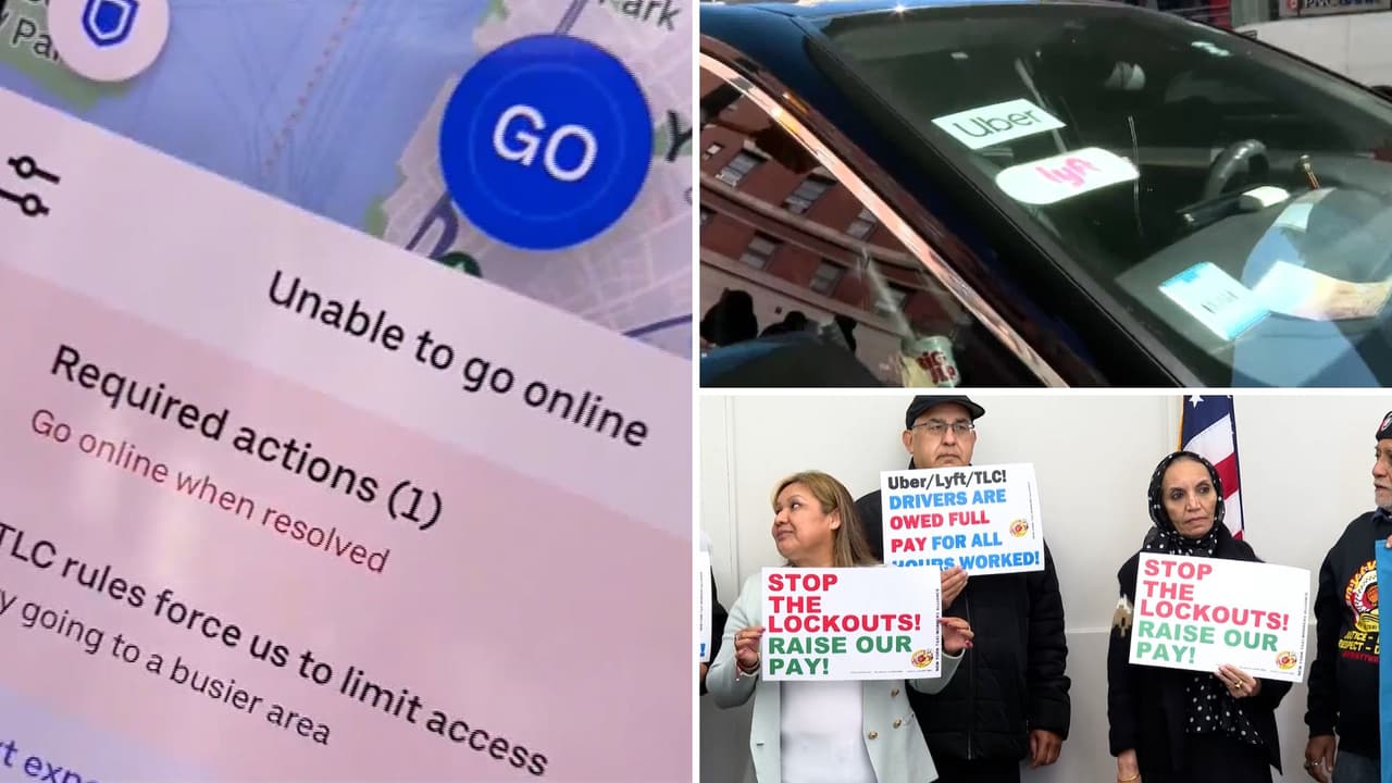 Choferes de Uber y Lyft en Nueva York denuncian presuntas prácticas para disminuir pagos