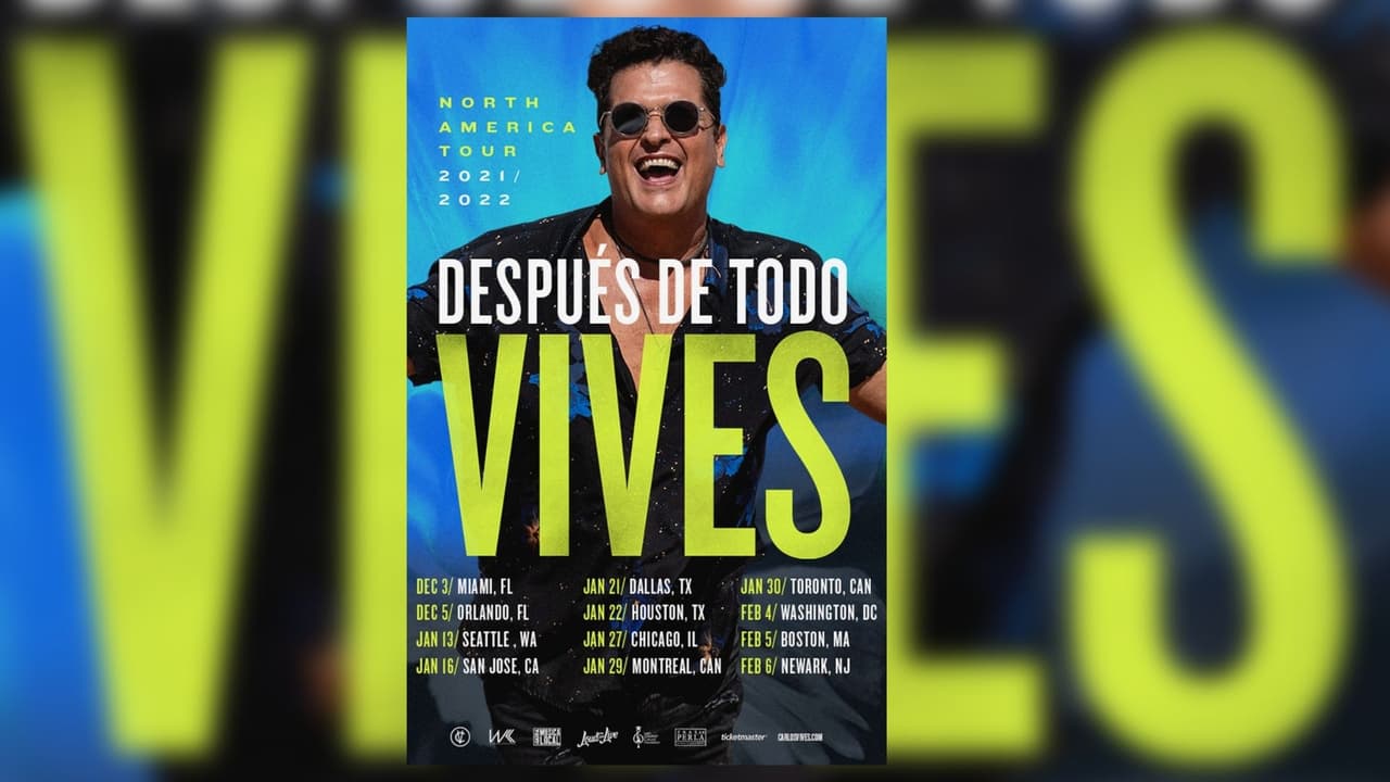 <b>Carlos Vives</b>
<br>
<br>Uno de los referentes musicales más conocidos por 
<a href="https://www.univision.com/shows/el-gordo-y-la-flaca/carlos-vives-y-karol-g-se-gozan-el-carnaval-de-barranquilla-en-colombia-y-lili-suena-con-ir-video">fusionar diferentes estilos musicales</a>, también aprovechó la apertura de escenarios musicales para regresar a las tarimas de Estados Unidos y Canadá con su gira ’Después de todo…VIVES’.