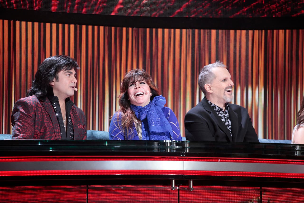 La Jueza de Honor estaba feliz de que su hijo llegara al show... Cuál habría sido su sorpresa al descubrir que no se trataba del Cristian original si no de un imitador, Gonzalo Zazueta.