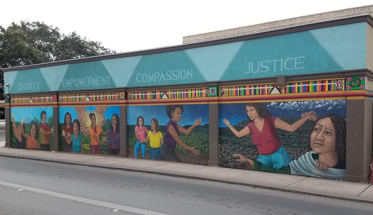 La caravana recorrió más de 1,500 millas hacia el sur de Texas