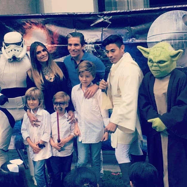 La fuerza estuvo totalmente con Mateo al momento de celebrar su quinto compleaños. En 2017, la fiesta tuvo como tema 'Star Wars', por lo que desde la comida hasta los juegos tuvieron que ver con Luke Skywalker y compañía.