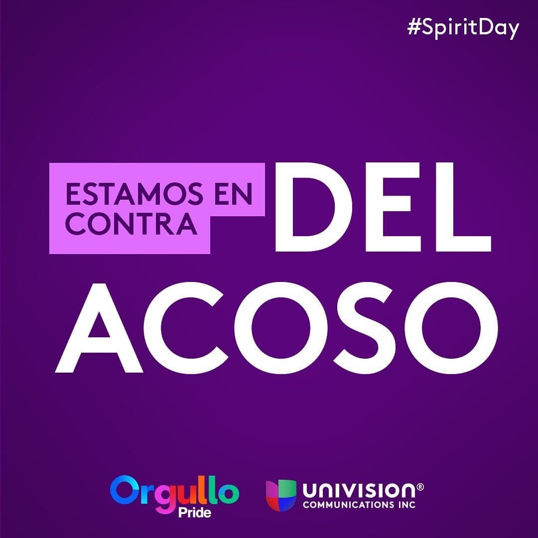 Esta semana alzamos la voz en contra del bullying o acoso y en apoyo de los jóvenes que son gay, bisexuales, transgénero y/o queer (LGBTQ).