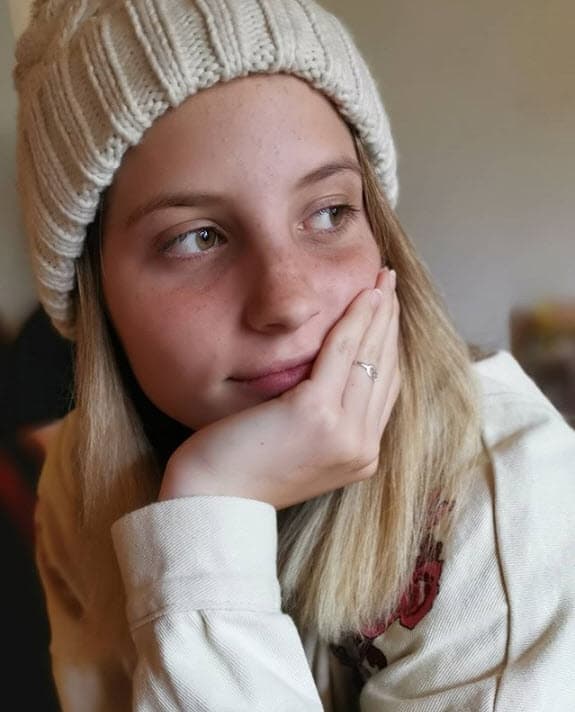 Gia es fruto del matrimonio de Christian Meier con la actriz franco-peruana Marisol Aguirre.