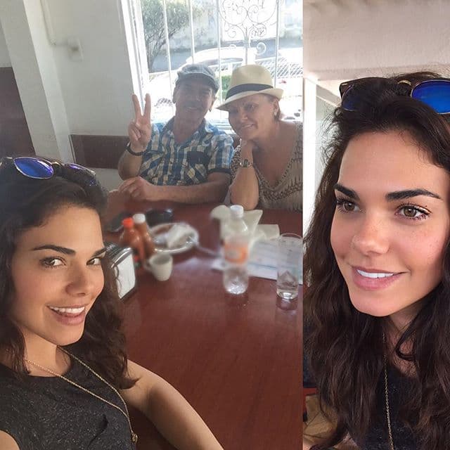 Livia Brito es una de ellas. La protagonista de "La Piloto" ha compartido fotos con sus padres.