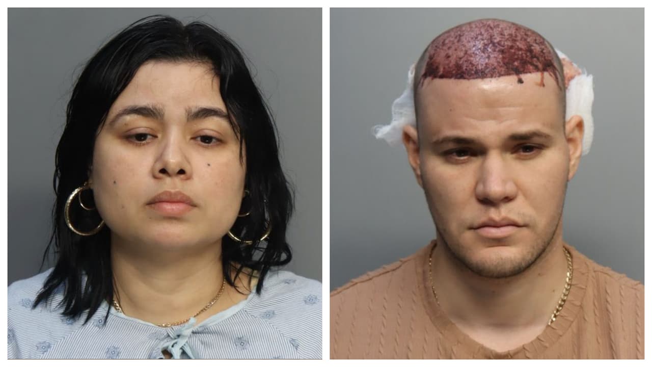 Su cabeza sangraba y no quería bajar del avión: una pareja transmite por TikTok su propio arresto en el aeropuerto de Miami