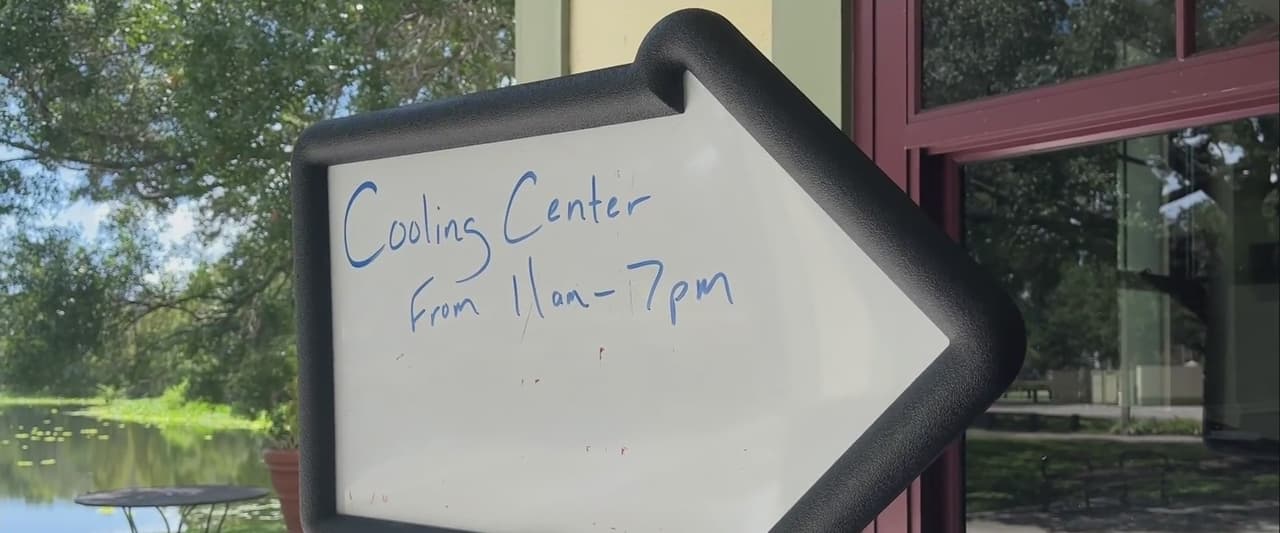 Continúa el calor en Tampa: tres centros de enfriamiento han sido habilitados en la ciudad