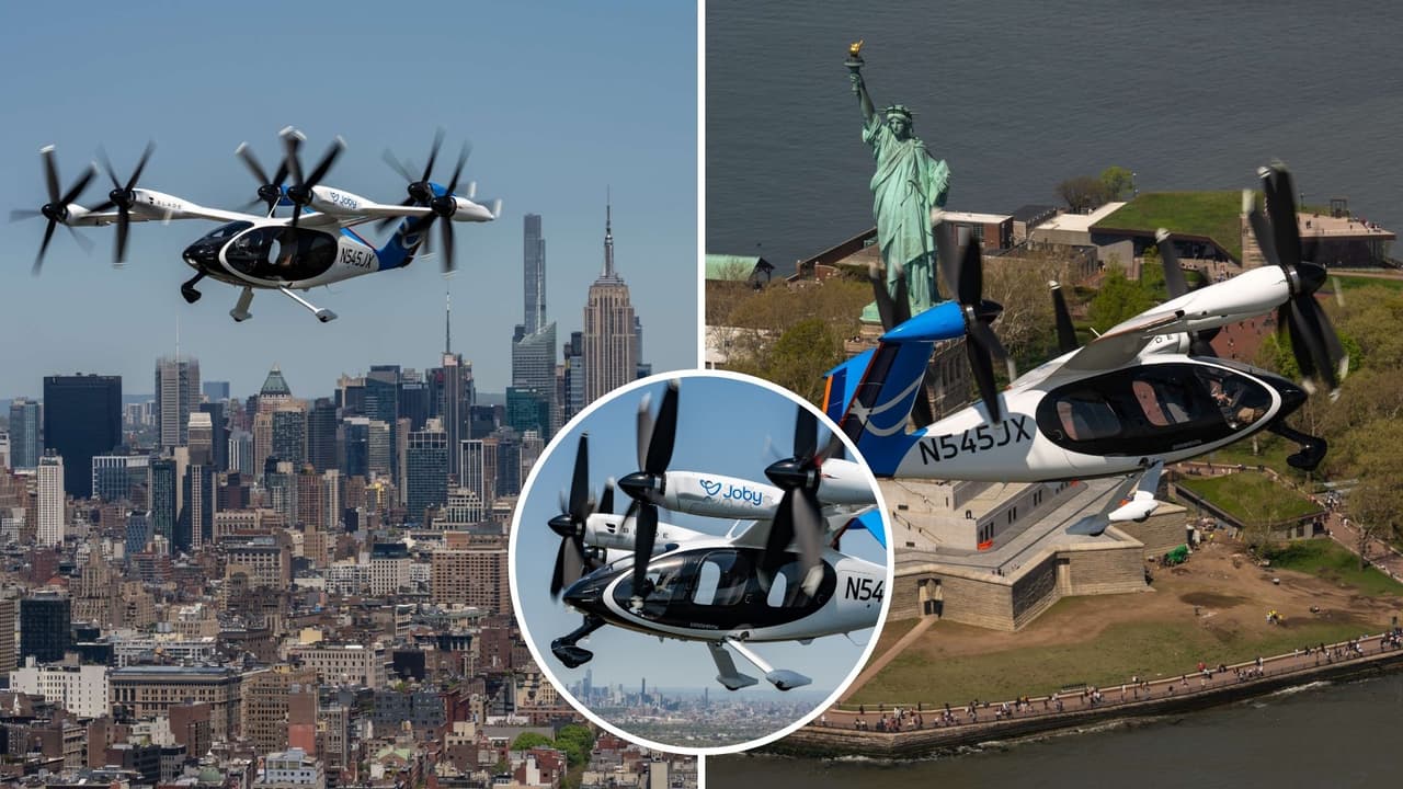 Realizan primeros viajes de prueba con taxis aéreos entre el aeropuerto JFK y Manhattan en NYC