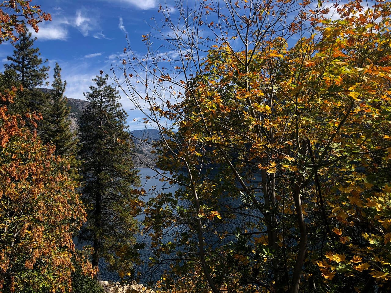 Otra hermosa postal del Hetch Hetchy en el Parque Nacional Yosemite.