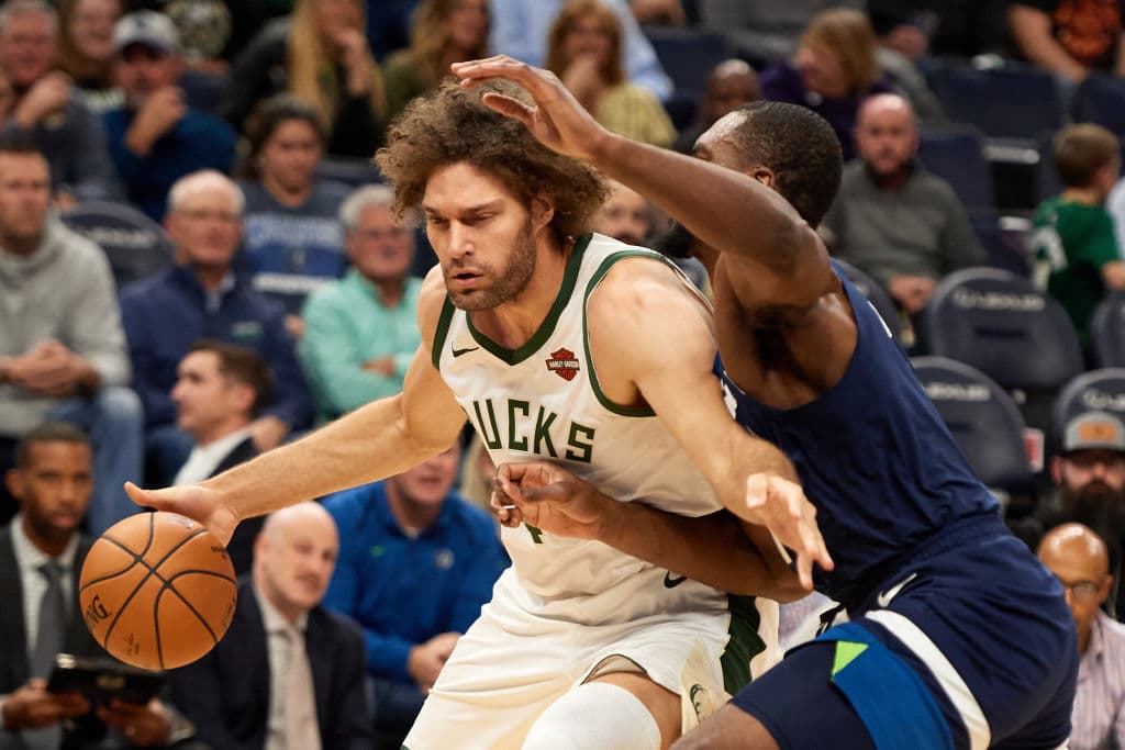 En 2019 Robin llegó como agente libre para jugar con Milwaukee Bucks al lado de los hermanos Antetokounmpo.