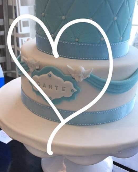 El nombre del pequeño será Dante, el cual tiene un origel italiano cuya etimología significa fuerza y durabilidad.