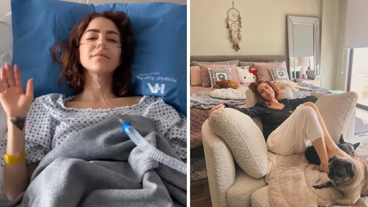 A Regina Murguía le extirparon pólipos cancerosos.