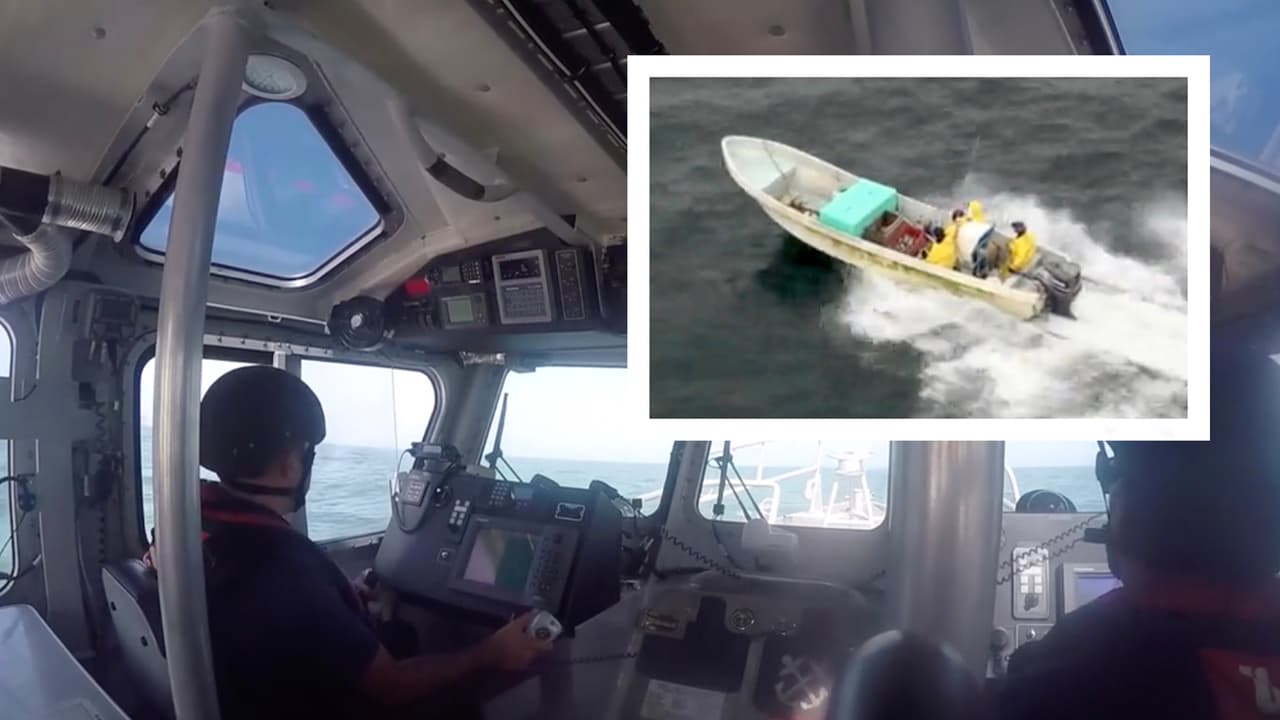 Guardia Costera rompe récord al interceptar lanchas de México que se usan para contrabando