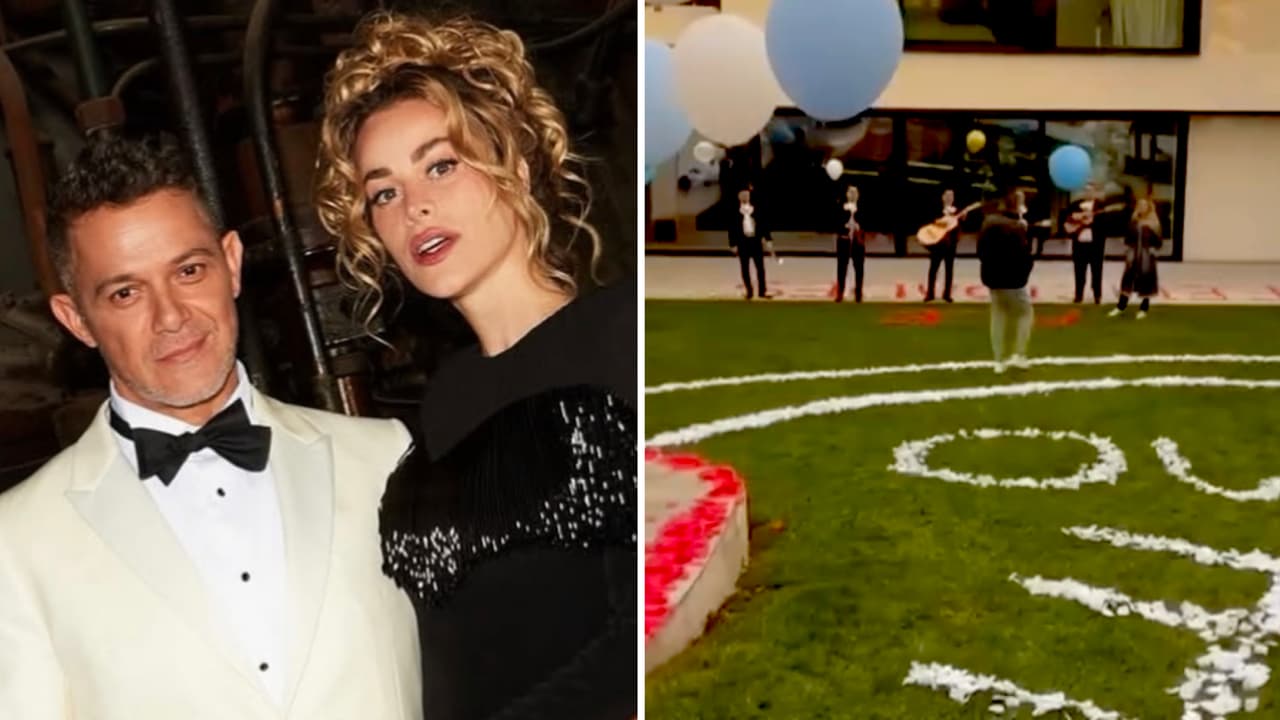 Candela Márquez le prepara romántica sorpresa muy a la mexicana a Alejandro Sanz