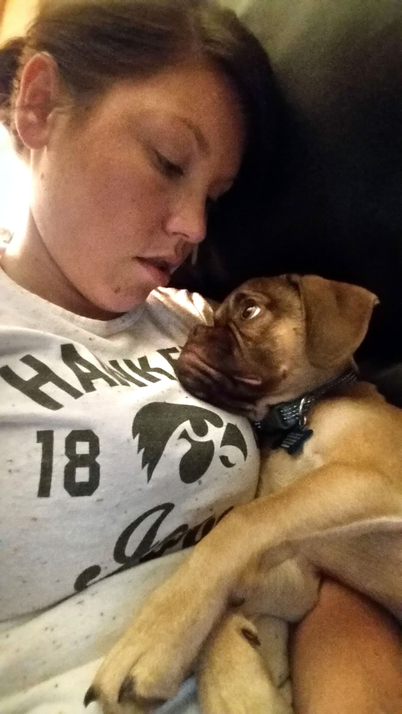 Su dueño, Derek, de Lowa, decidió subir un par de fotos más para mostrar que ese es el aspecto natural del cachorro.