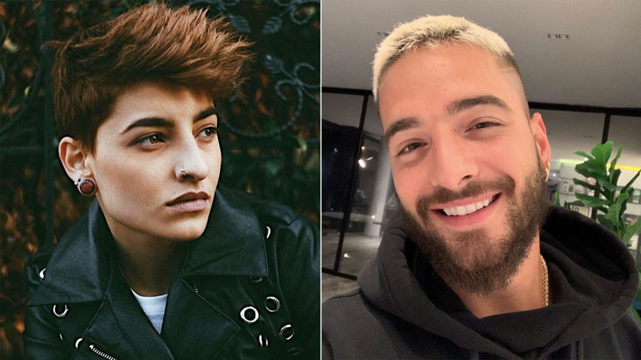 Ella luego confesó que su vida cambió mucho después de ser comparada con 
<b>Maluma</b>.