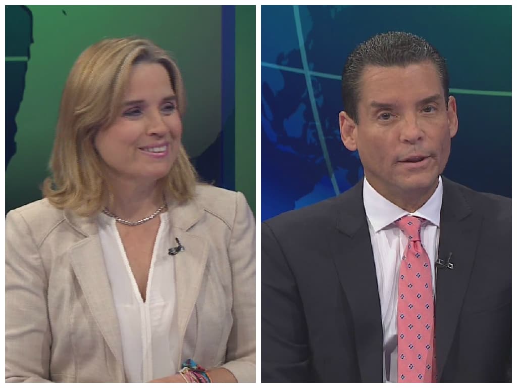 Leo Díaz y Carmen Yulín Cruz enfrentados por el presupuesto 