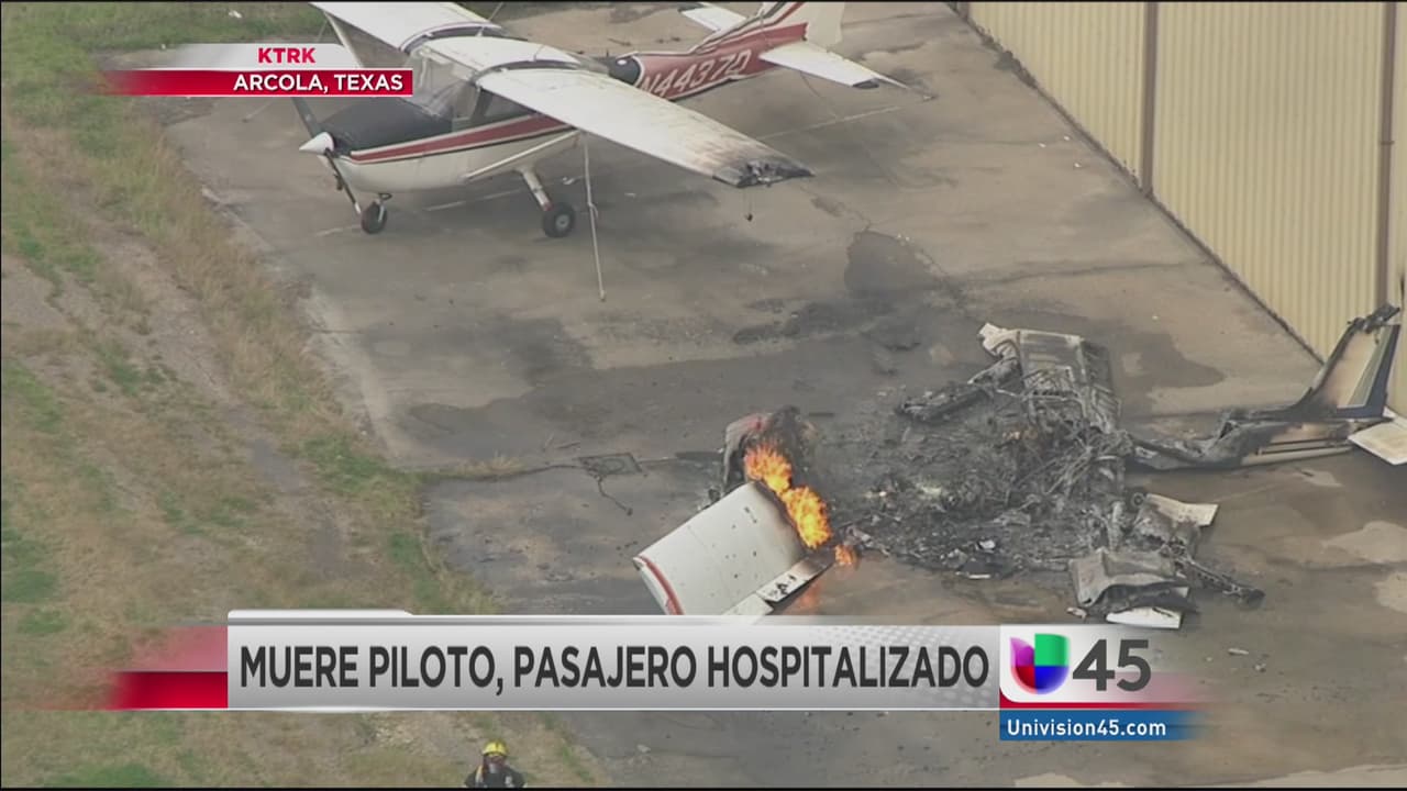 Un accidente aéreo cobró la vida de un instructor 