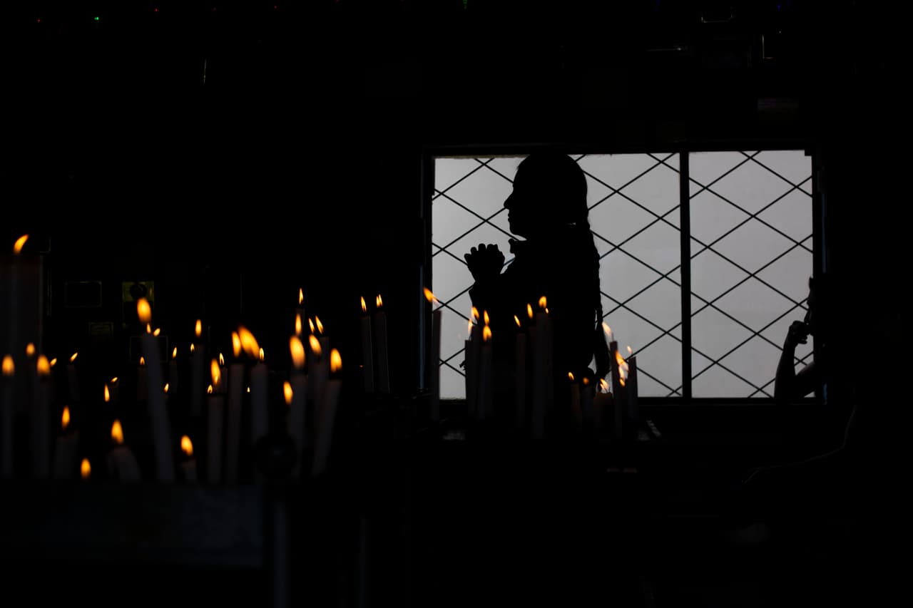 Otra imagen de la capilla del Divino Niño de Praga.