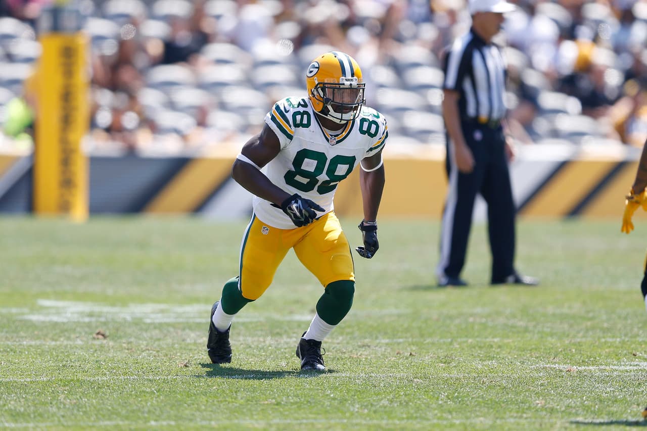 Ty Montgomery se alineó como el receptor #3 de los Packers tras ausencia de Jordy Nelson