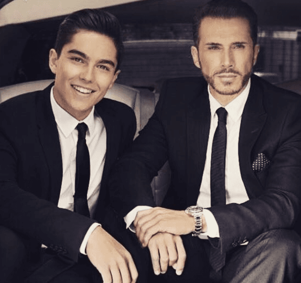 Ellos son dos generaciones de galanes que seguramente continúan capturando suspiros de todas sus fans.