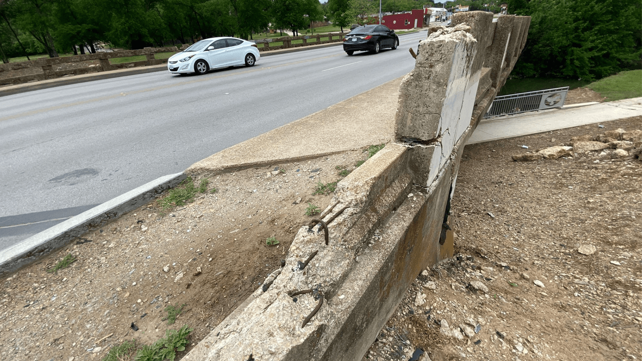 Sitio de los hechos, en NW 28th Street, en Fort Worth.