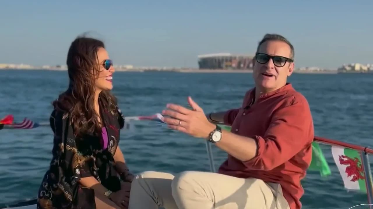 Así fue la travesía mundialista de Lindsay Casinelli y Alan Tacher en Catar 2022